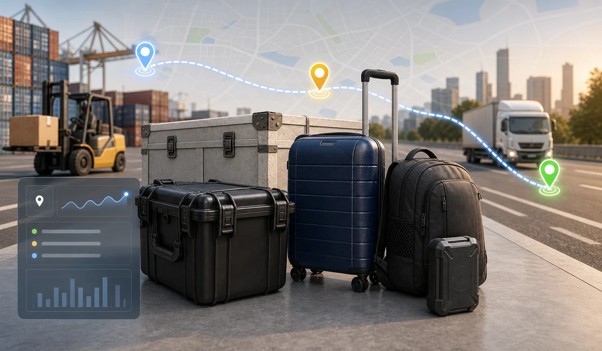 Portable asset and movable equipment GPS tracking category visual