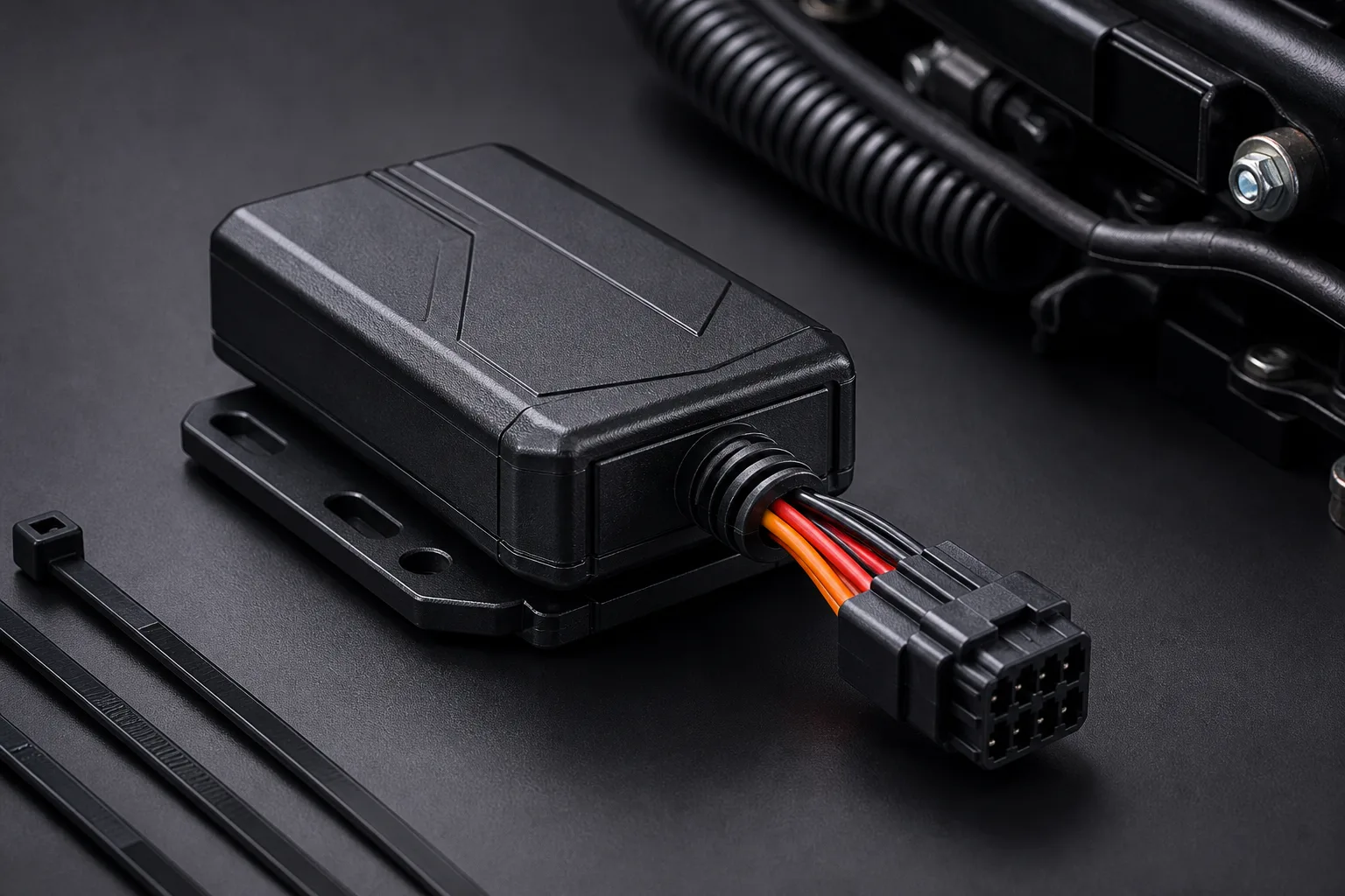 Phoenix Secure GPS tracker hardware for installation in vehicles across India