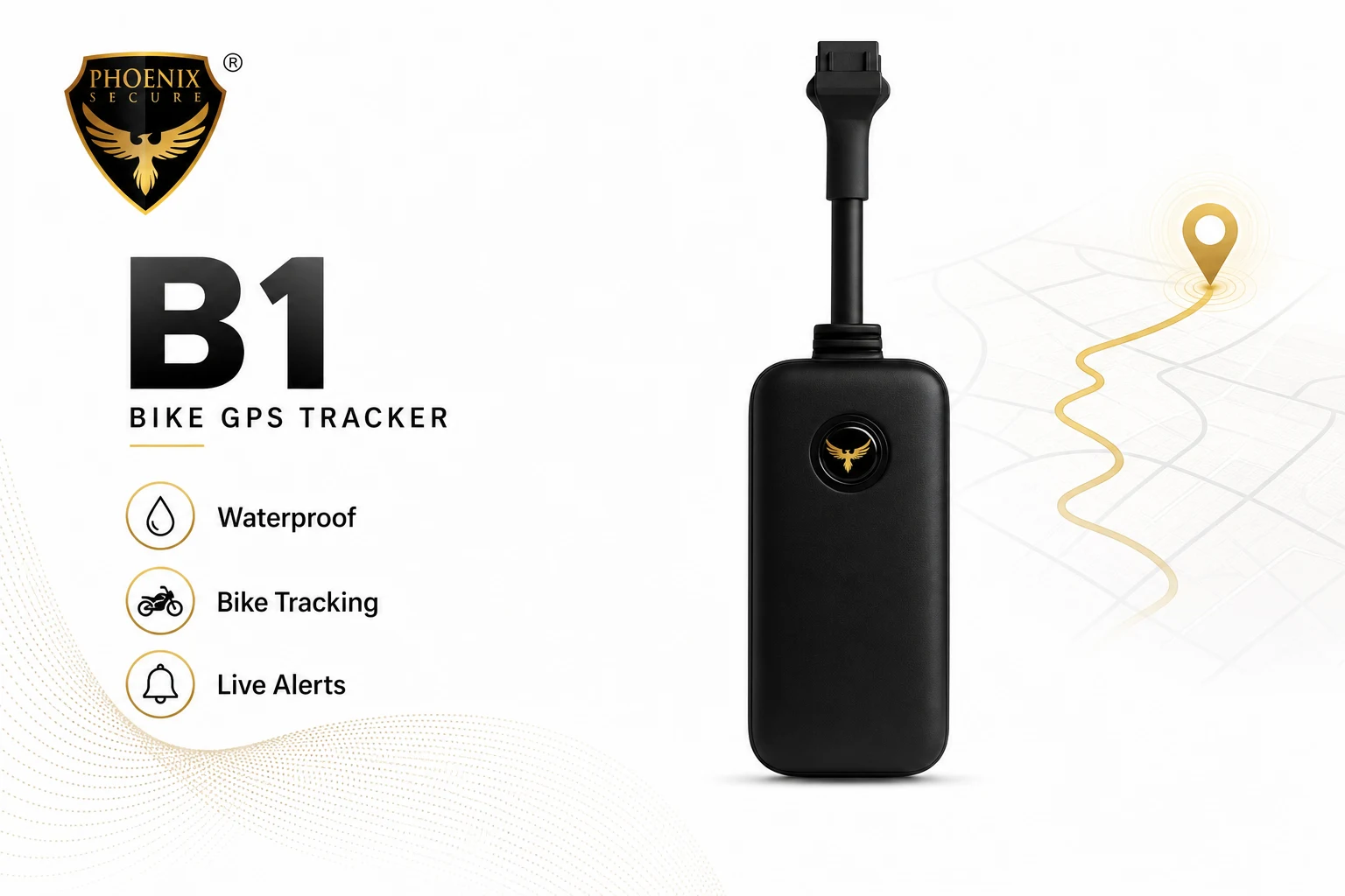 Phoenix Secure B1 bike and scooter GPS tracker