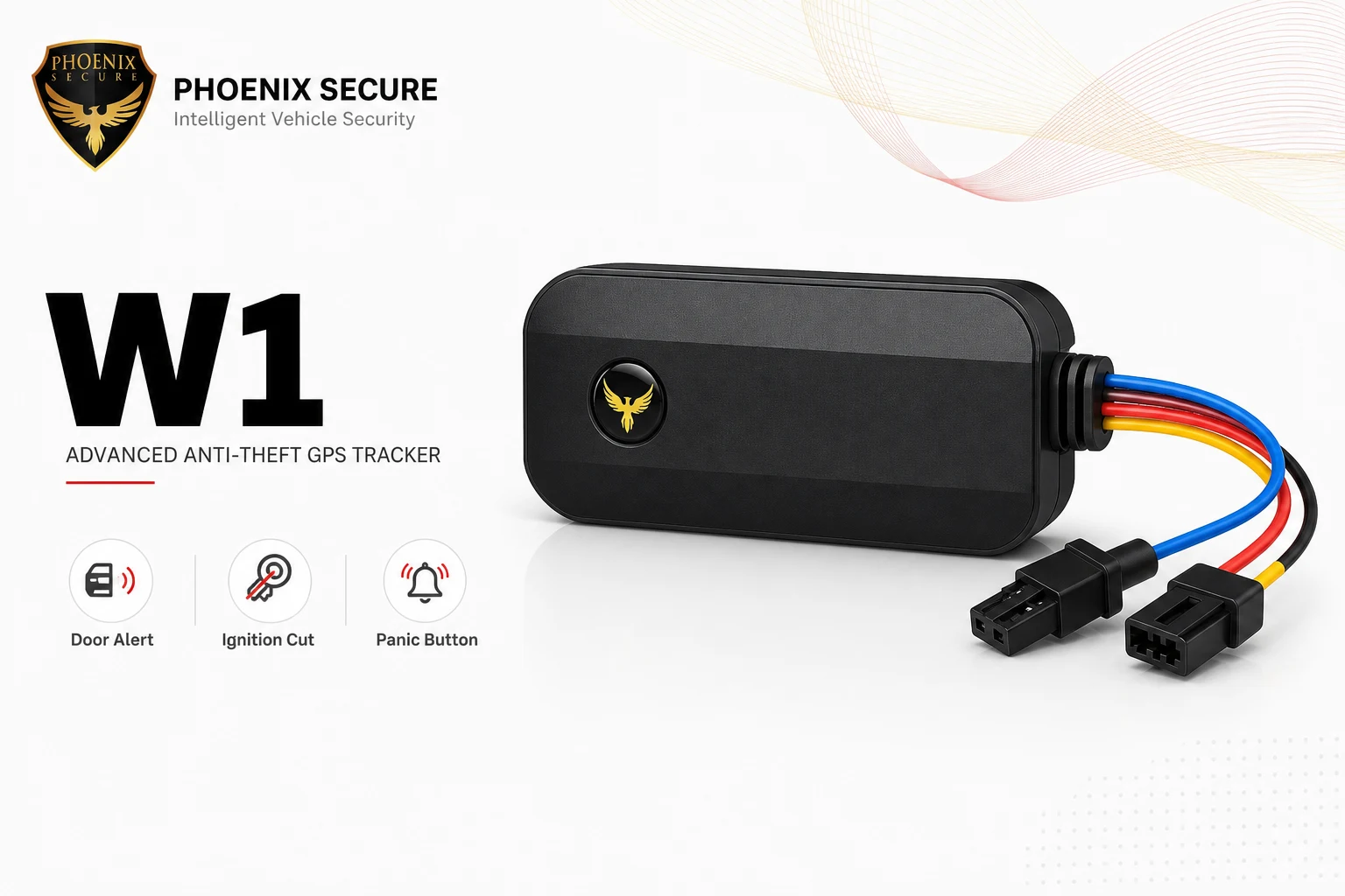 Phoenix Secure W1 car anti-theft GPS tracker