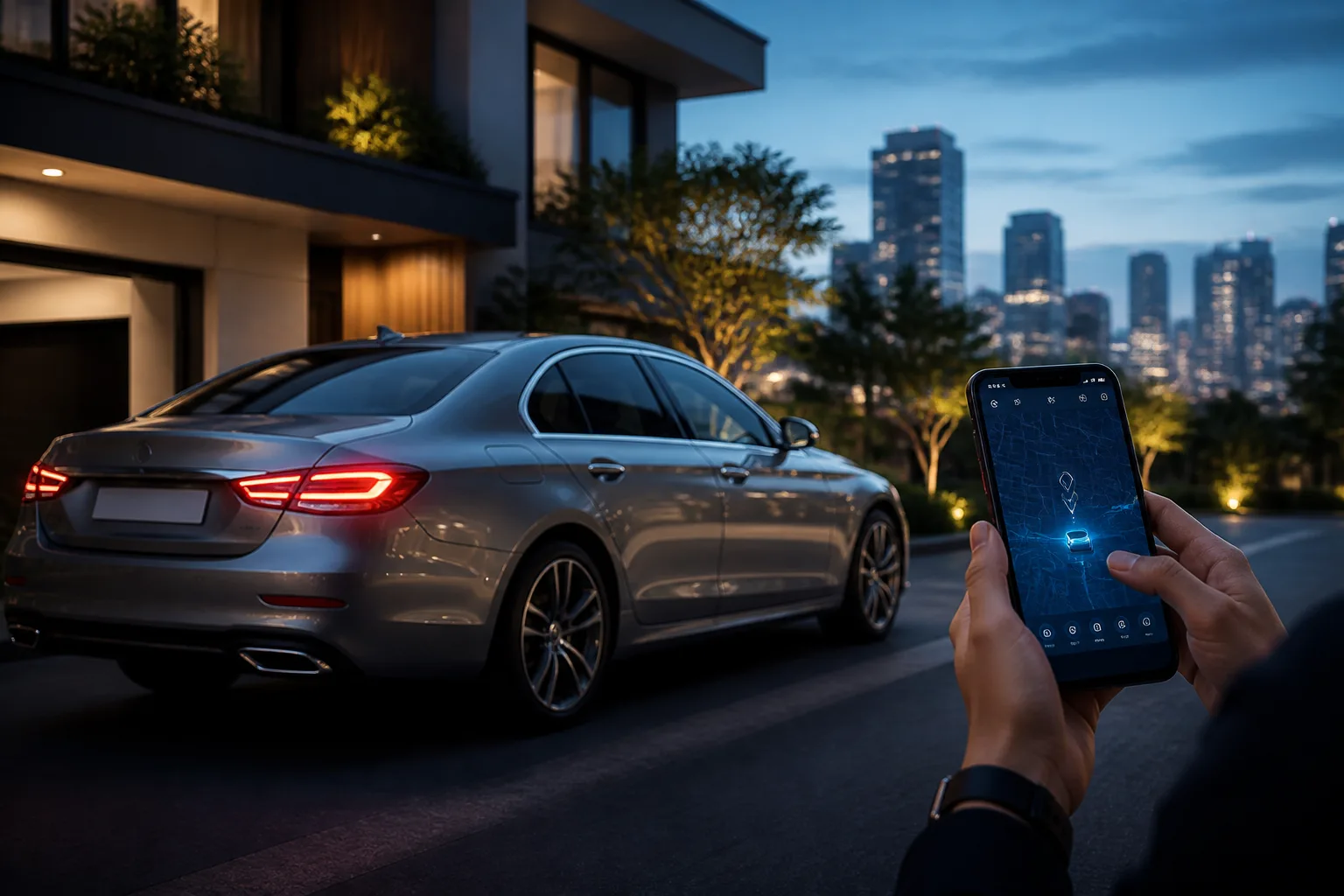 GPS tracker for cars in India with anti-theft monitoring and live route visibility